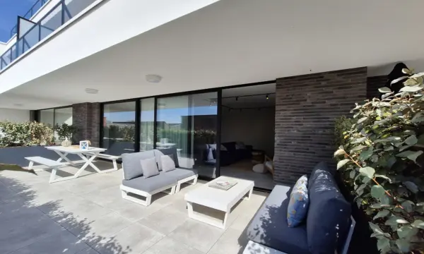 Blue Dunes terras - Duinhof Holidays