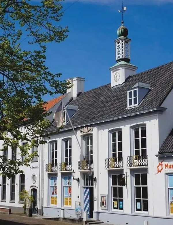 In het museum het bolwerk
